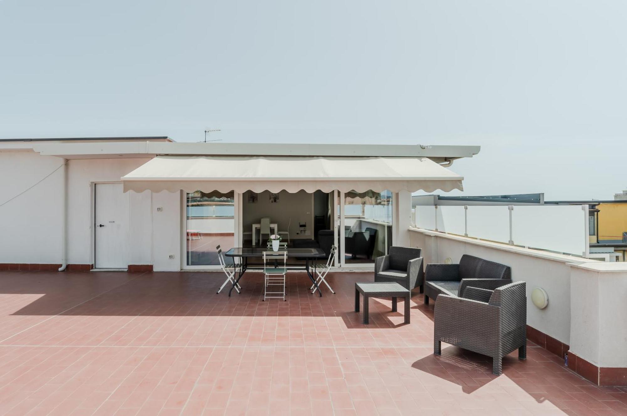 Catania Skyview Terrace: Your Urban Escape Extérieur photo