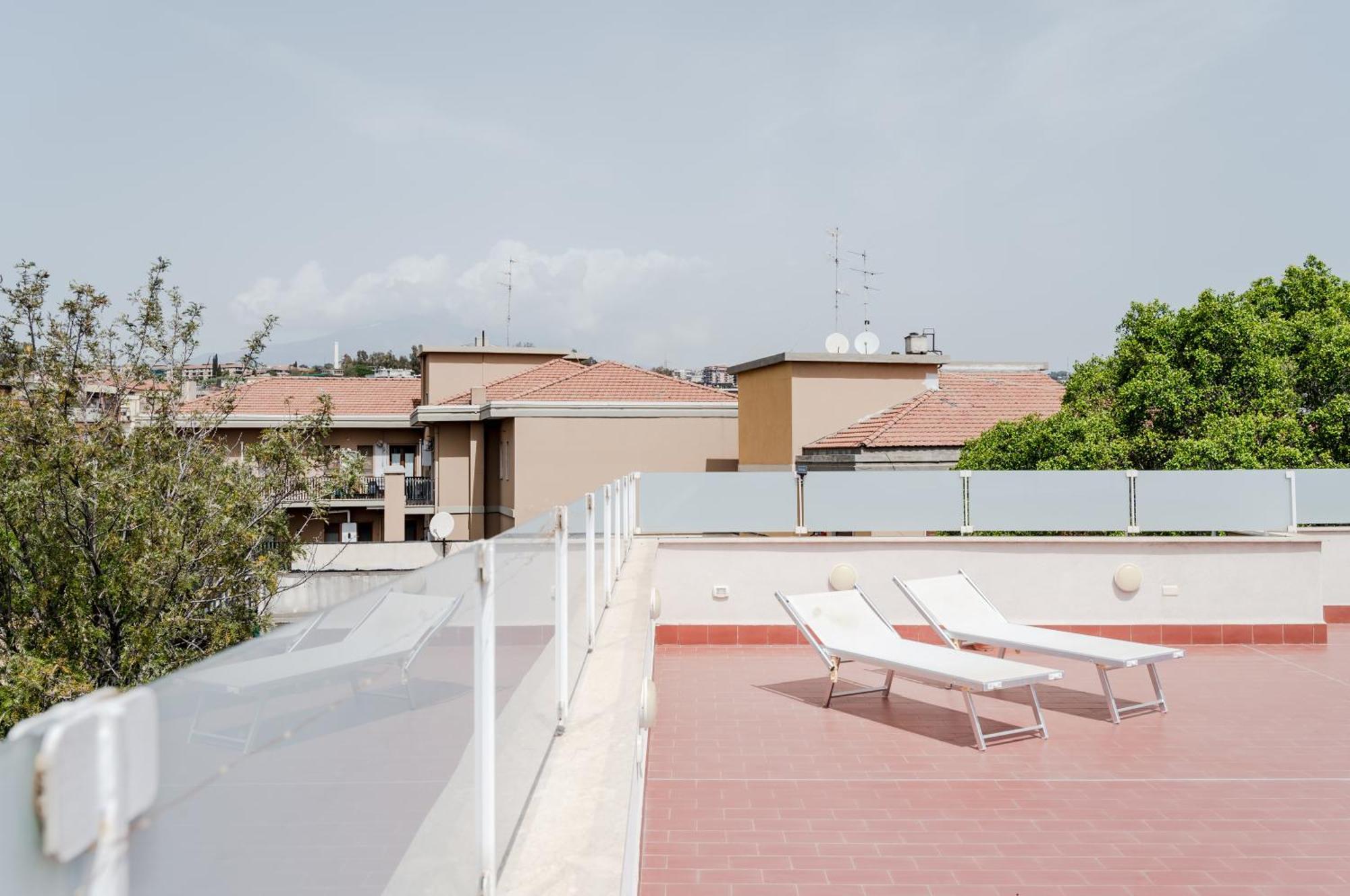 Catania Skyview Terrace: Your Urban Escape Extérieur photo